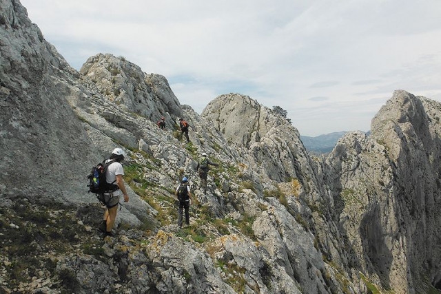 Escalada y Crestas con Tronkos y Barrancos.Deportes de aventura